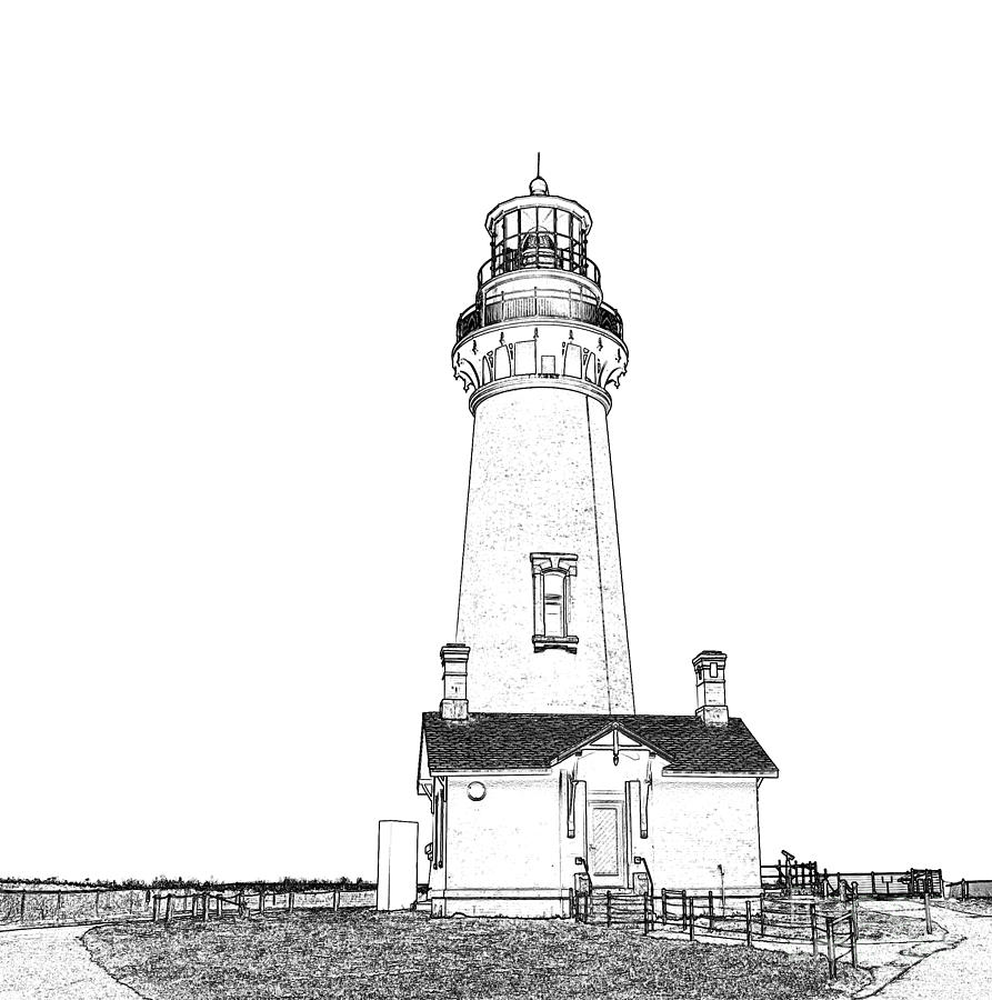 Lighthouse Computer Drawing Photograph