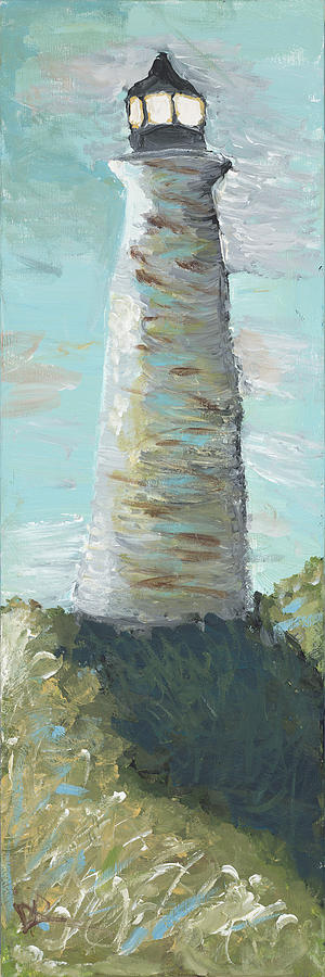 Lighthouse Painting - Lighthouse by Davis Elliott