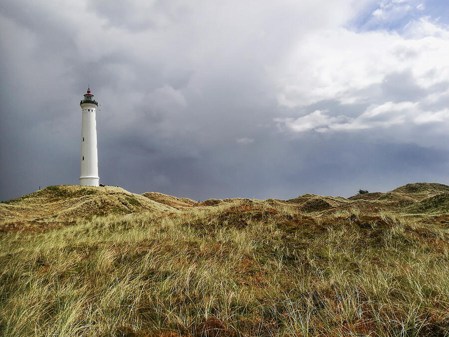 Lighthouse In A Rainstorm 3 Photograph