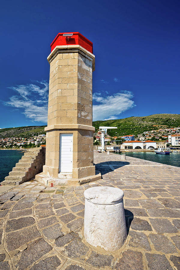 Lighthouse in Adriatic town of Senj Photograph by Brch Photography