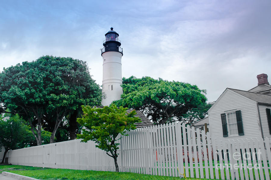 Lighthouse in Key West, USA Photograph by Amanda Mohler