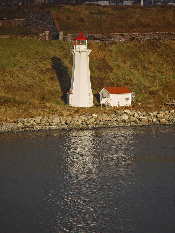 Lighthouse In Maine Photograph