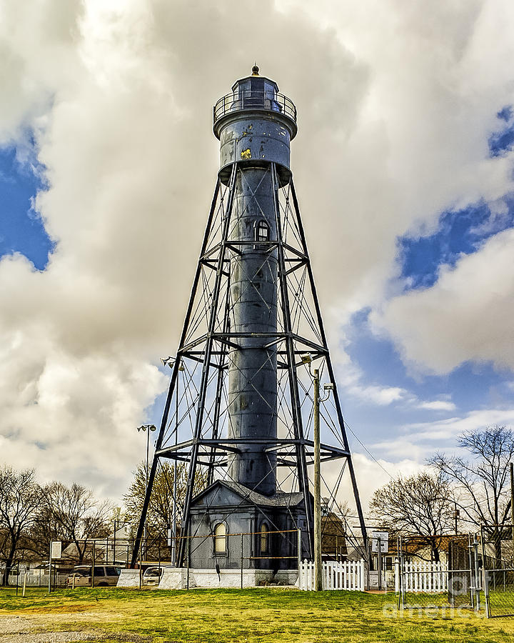Lighthouse in Paulsboro Photograph by Nick Zelinsky Jr