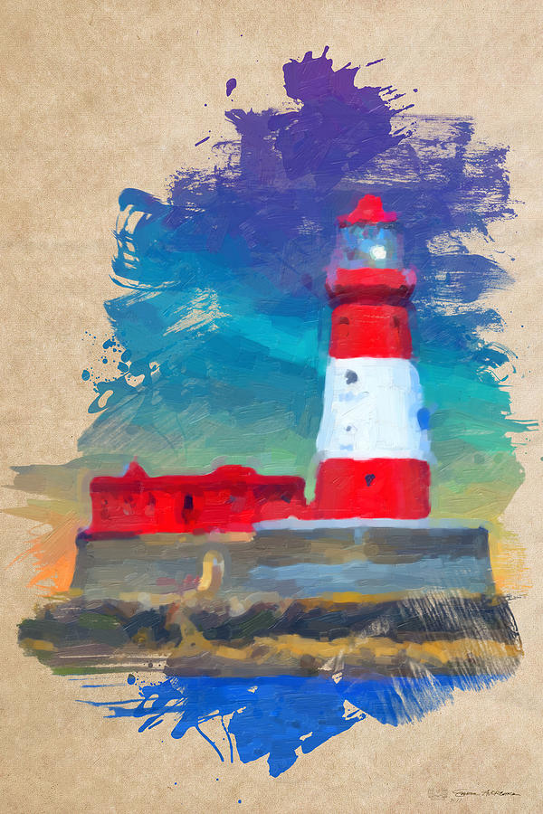 Lighthouse No.2 Digital Art by Serge Averbukh