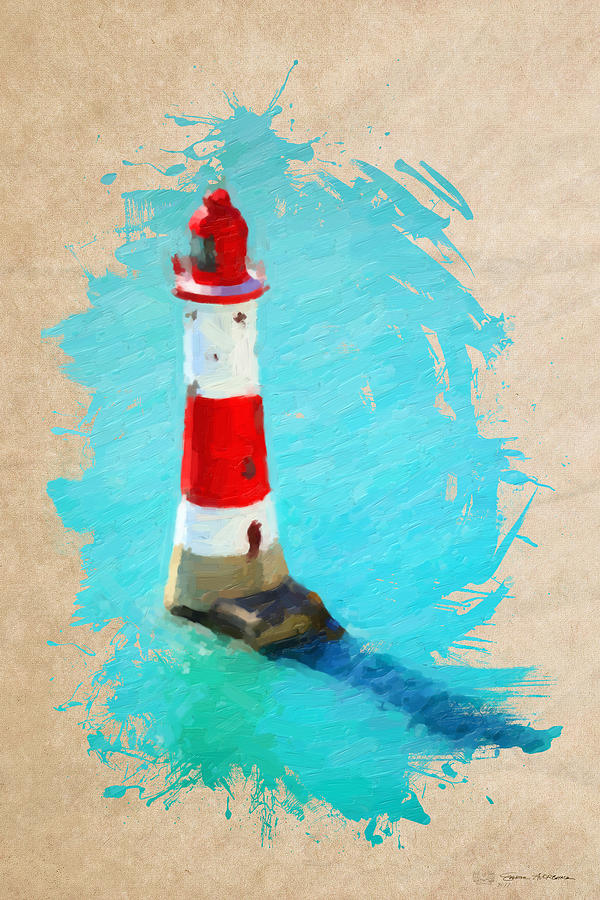 Lighthouse No.4 Digital Art by Serge Averbukh