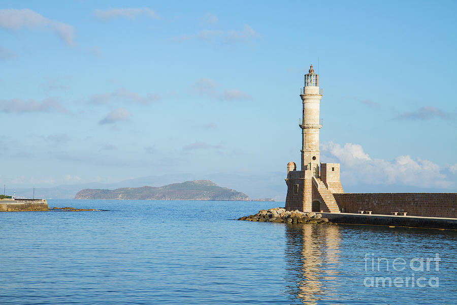 Lighthouse of Chania, Crete, Greece Photograph by Anastasy Yarmolovich