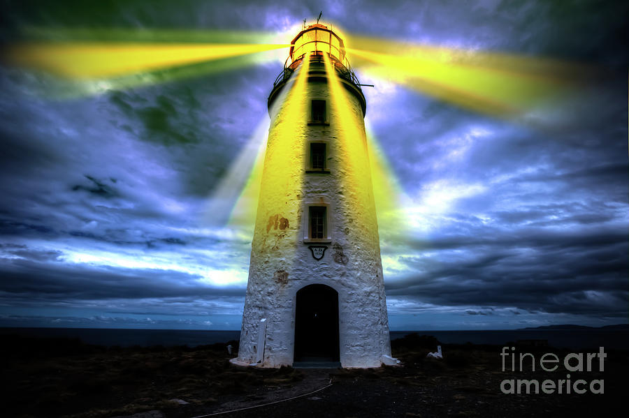 Lighthouse of hope Photograph by Benny Marty - Fine Art America