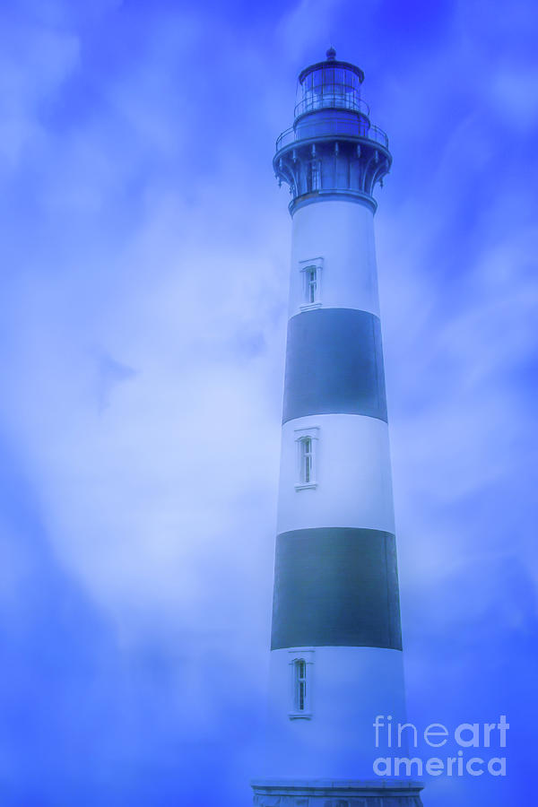 Lighthouse Outer Banks Digital Art by Randy Steele