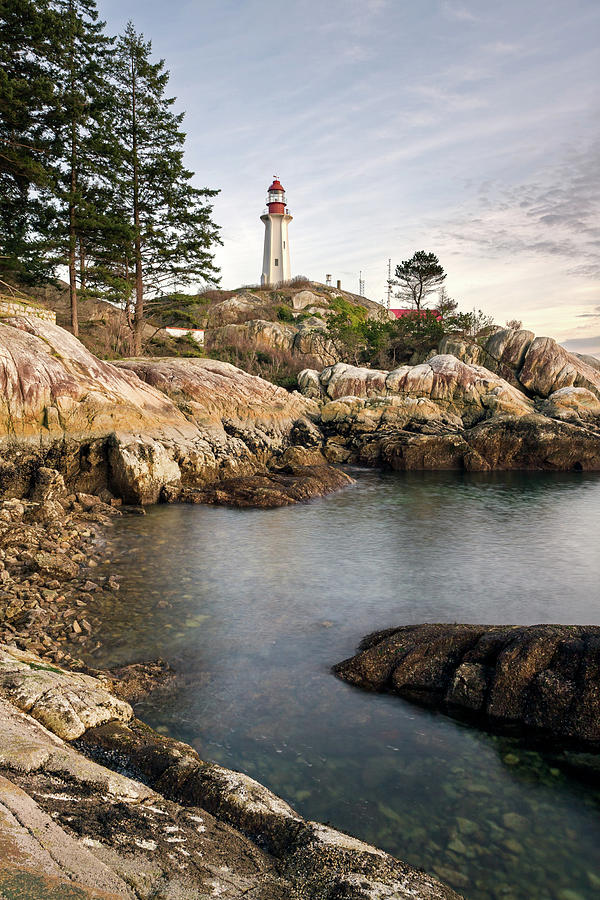 Lighthouse Park at Point Atkinson Photograph by Michael Russell
