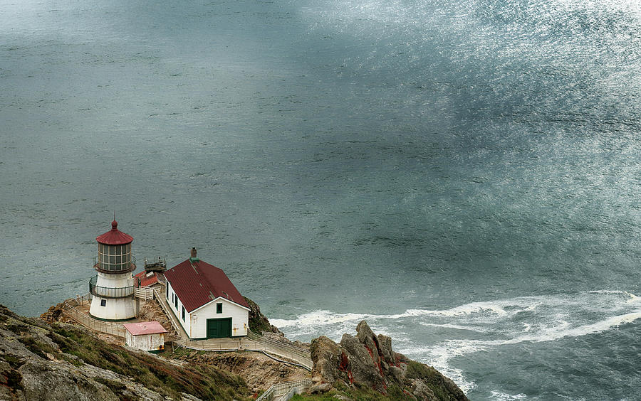 Lighthouse Point Reyes Photograph