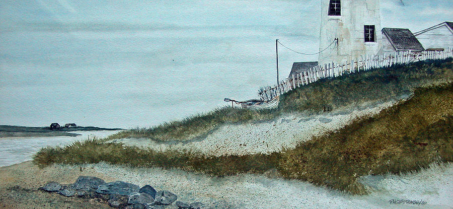 Lighthouse Point Painting by Rhodes Rumsey