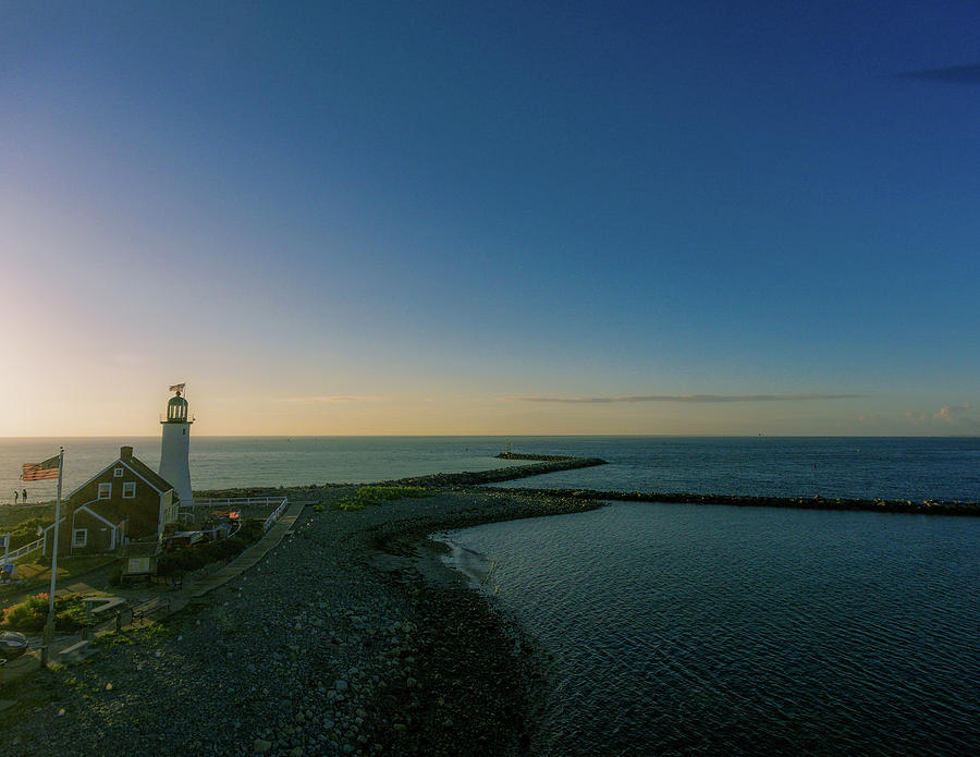 Lighthouse point Photograph by William Bretton