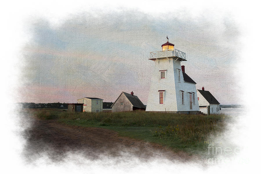 lighthouse Prince Edward Island Canada Photograph by Dan Friend