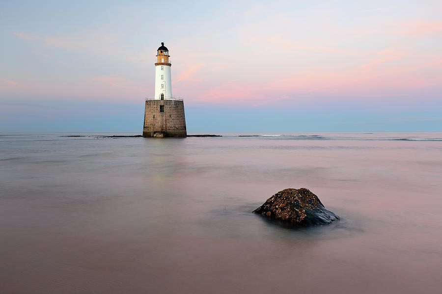 Lighthouse Rattray Photograph by Grant Glendinning