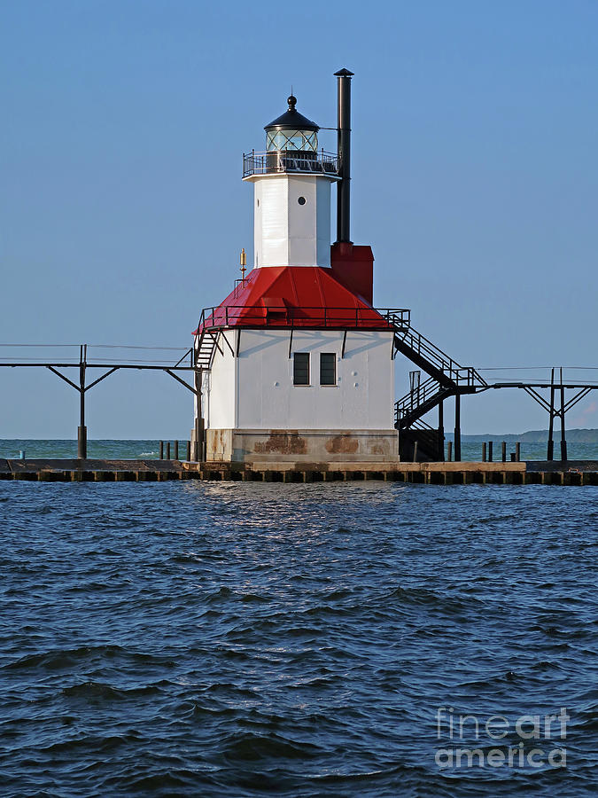 Lighthouse Restored Photograph by Ann Horn