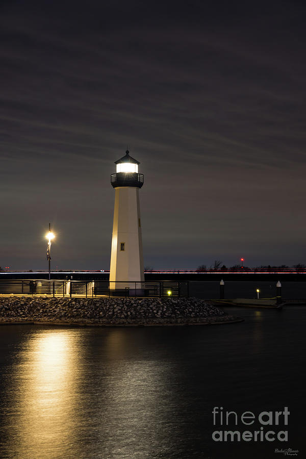 Lighthouse Rockwall Harbor Photograph by Jennifer White