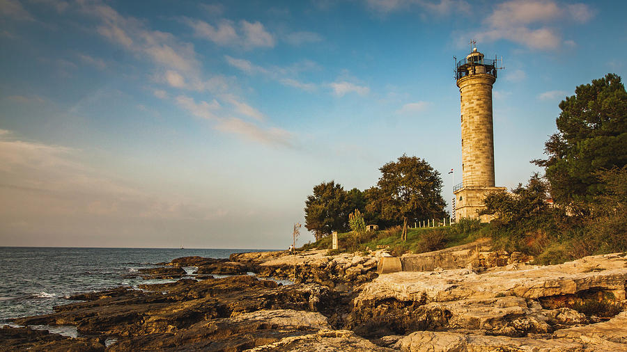 Lighthouse Savudrija Photograph by Davorin Mance
