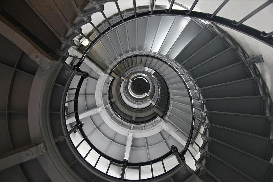 Lighthouse Steps Photograph by Denise Mazzocco - Fine Art America