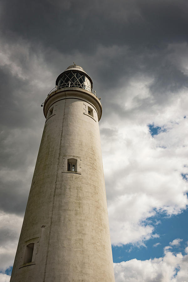Lighthouse tower Photograph by Gary Eason