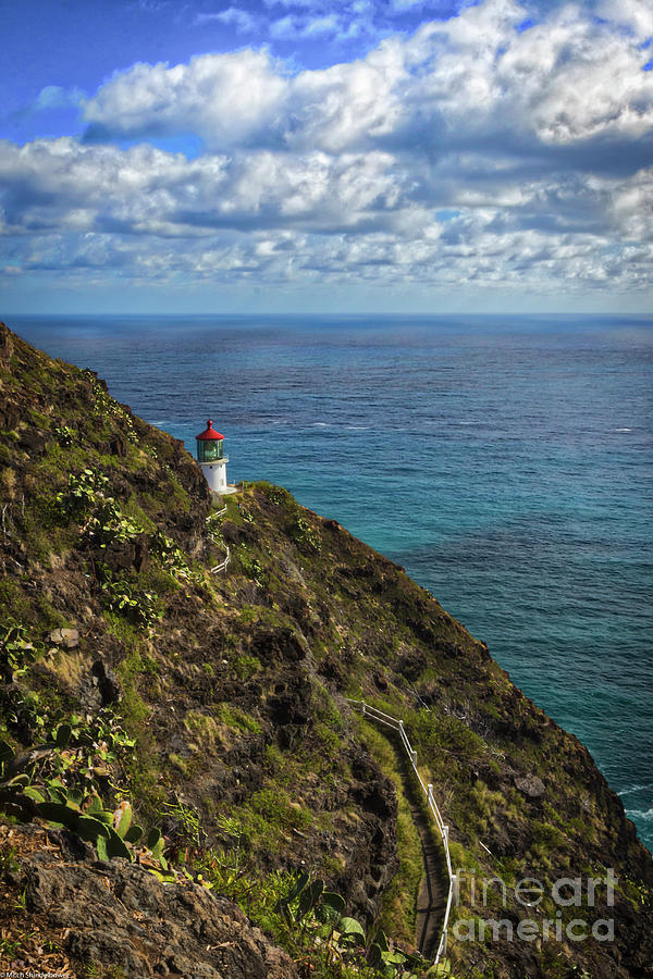 Lighthouse Photograph - Lighthouse Trail by Mitch Shindelbower