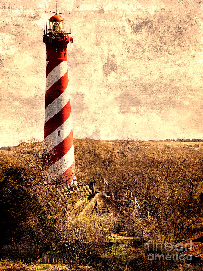 Lighthouse Westerlichttoren Photograph by Daniel Heine