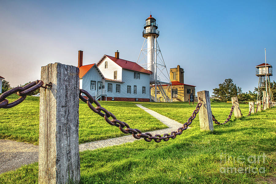 Lighthouse Whitefish Point -1395 Photograph by Norris Seward
