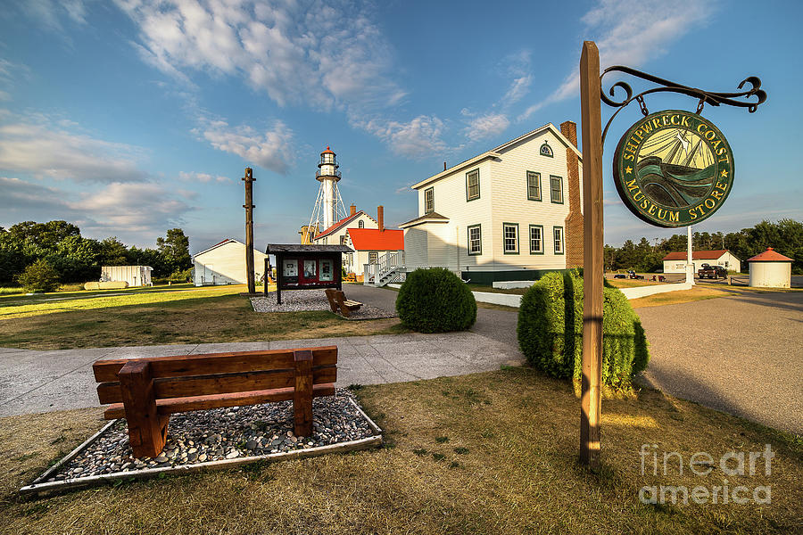 Whitefish Point Lighthouse Michigan -3499 Photograph by Norris Seward