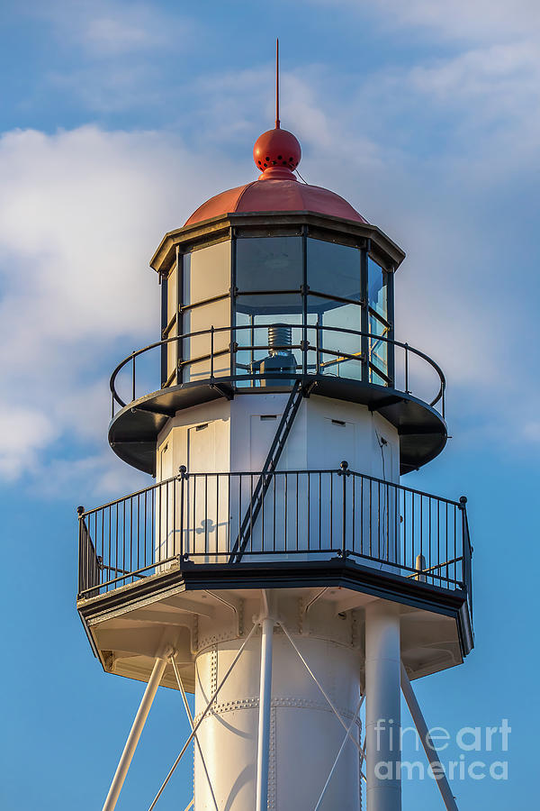 Lighthouse Whitefish Point -3510 Photograph by Norris Seward