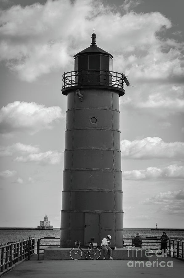 Lighthouses of Milwaukee Photograph by Deborah Klubertanz