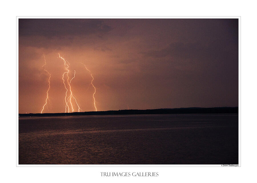 Lighting Strikes X 5 Photograph by TruImages Photography