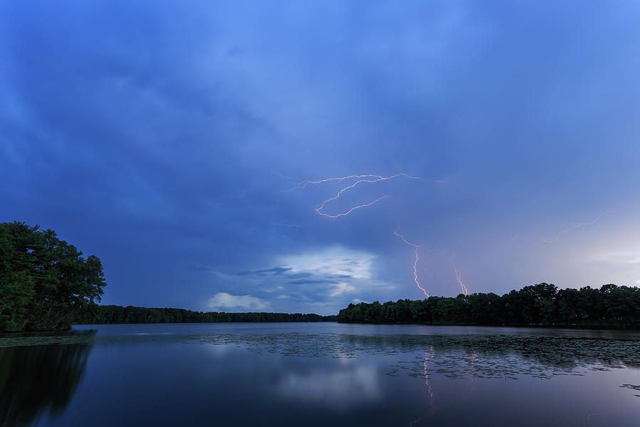 Lightning 2 Photograph by Bryan Bzdula