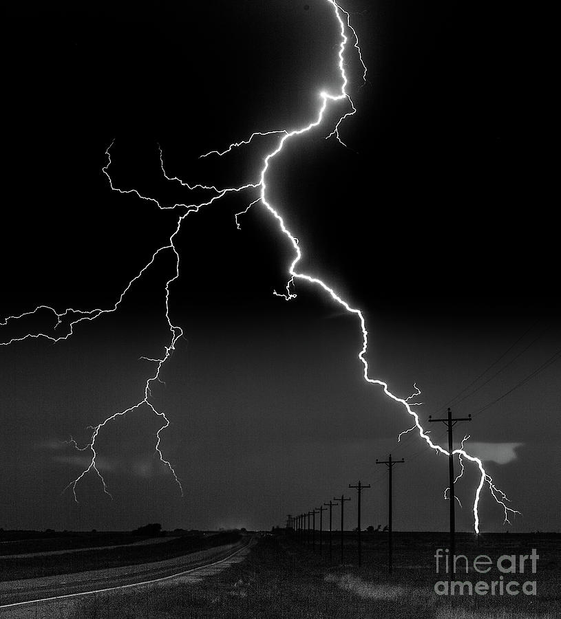 Lightning Bolt Photograph by Patti Schulze