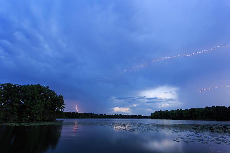 Lightning Photograph by Bryan Bzdula
