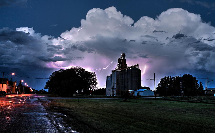 Lightning Photograph by David Matthews