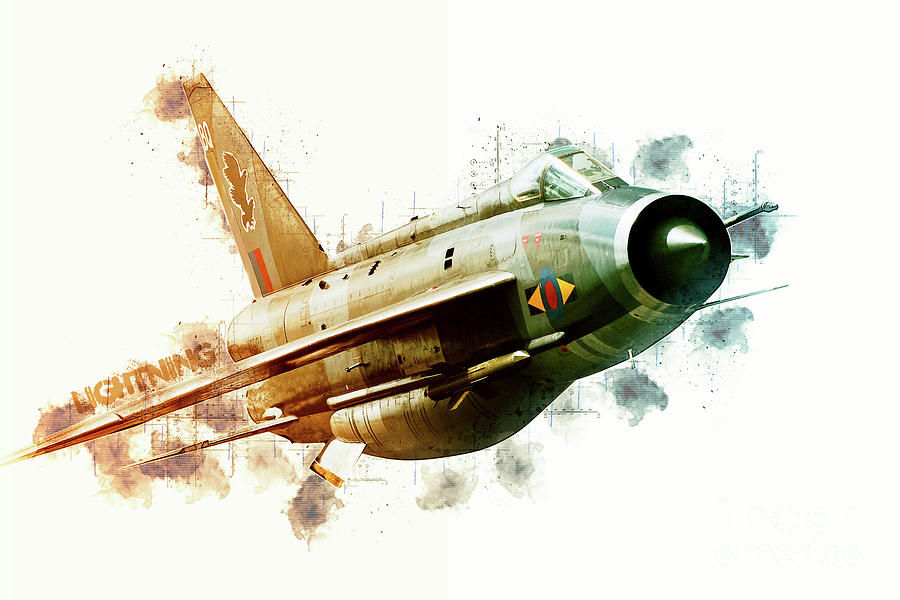 Lightning F6 - Tech Digital Art by Airpower Art