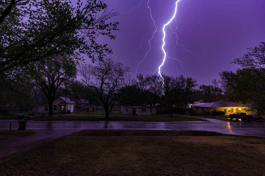 Lightning  Photograph by Jay Stockhaus