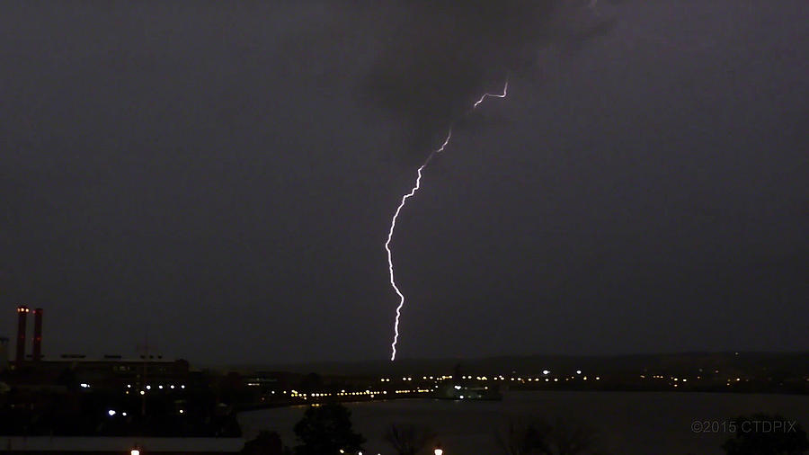 Lightning over the Anacostia River Photograph by Christopher Duncan ...