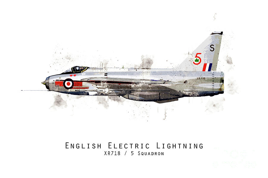 Lightning Sketch - XR718 Digital Art by Airpower Art