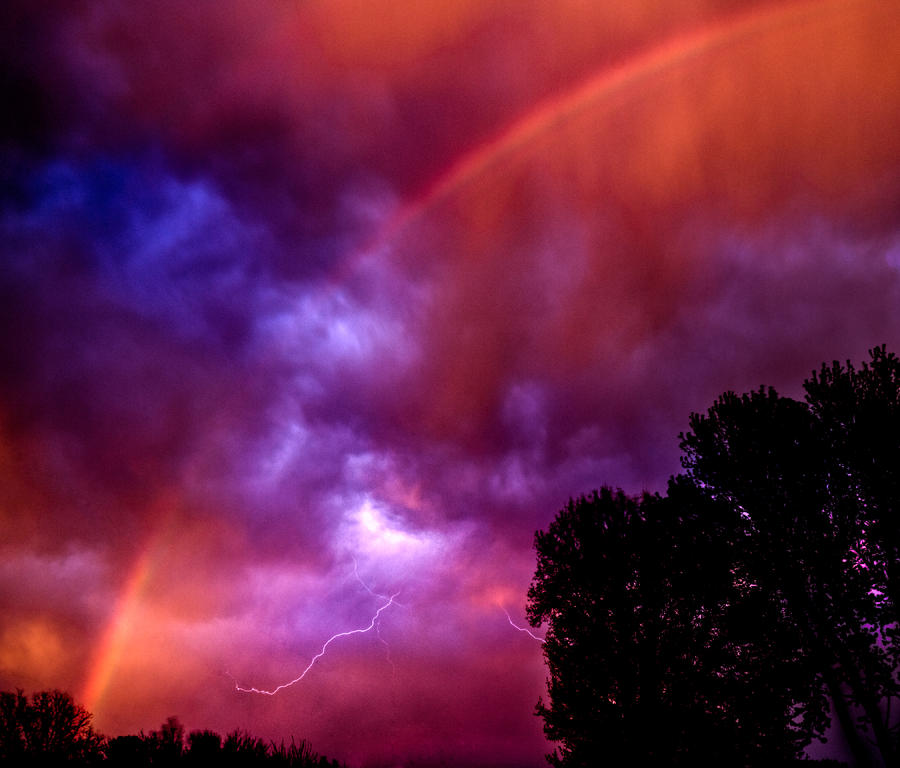 Lightning Spectrum Photograph by Dylan Dysart - Fine Art America