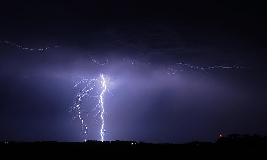 Lightning Strike 3 Photograph by Steve Yezek - Fine Art America