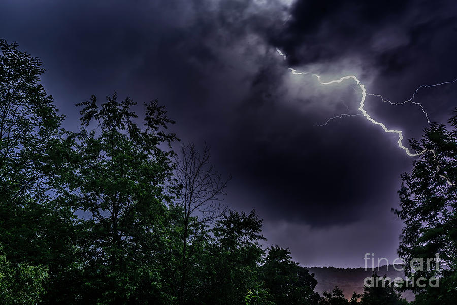 Lightning Strike Photograph by Thomas R Fletcher