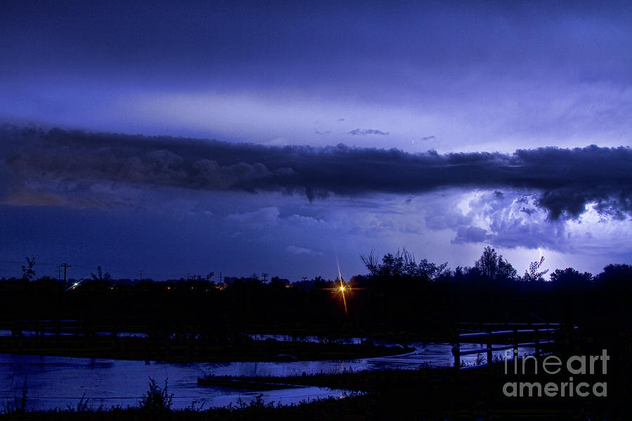 Lightning Thunderstorm July 12 2011 St Vrain Photograph by James BO Insogna