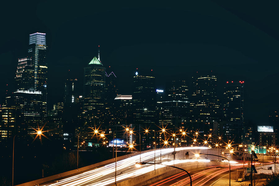 Philadelphia Photograph - Lights of Philadelphia by Mountain Dreams