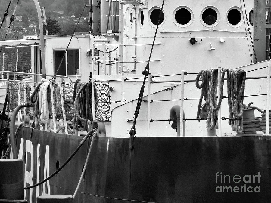 Lightship Columbia-Details Photograph by Scott Cameron