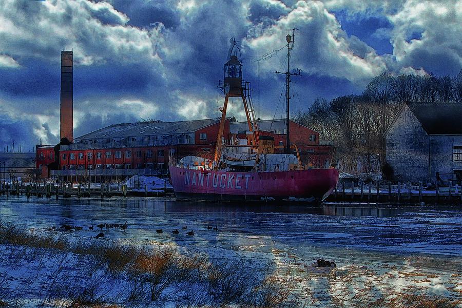 Lightship Nantucket II Art Photograph by Constantine Gregory