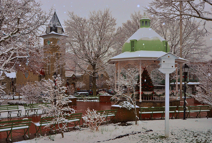Ligonier Photograph - Ligonier Diamond in Winter by Todd Wilkins Ligonier Photograph - Ligonier Diamond in Winter by Todd Wilkins