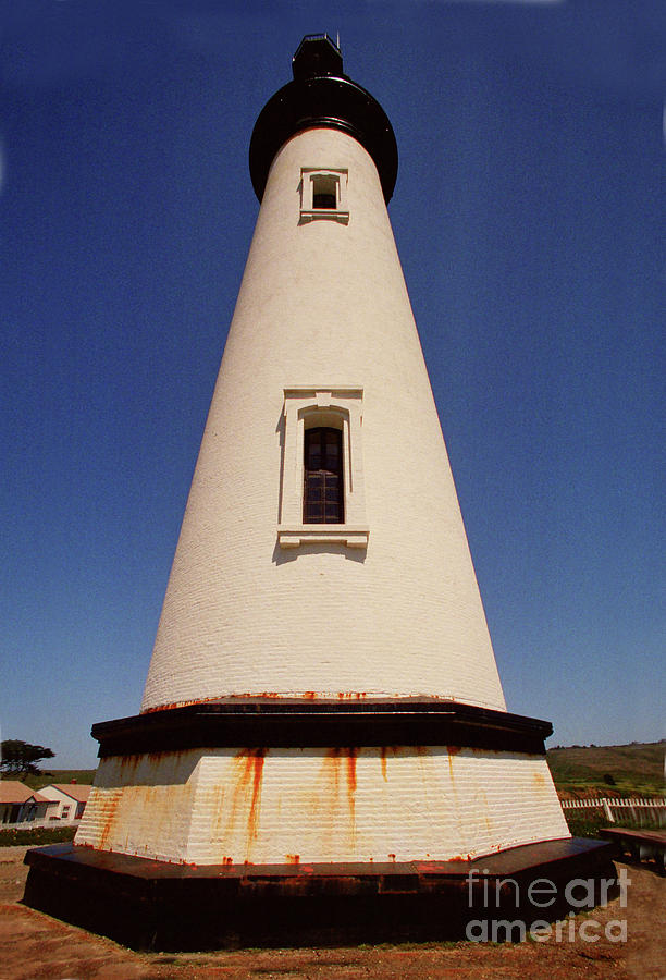 San Francisco Photograph - Pigeon Point Light Station, California Photo By Pat Hathaway 1999 by Monterey County Historical Society