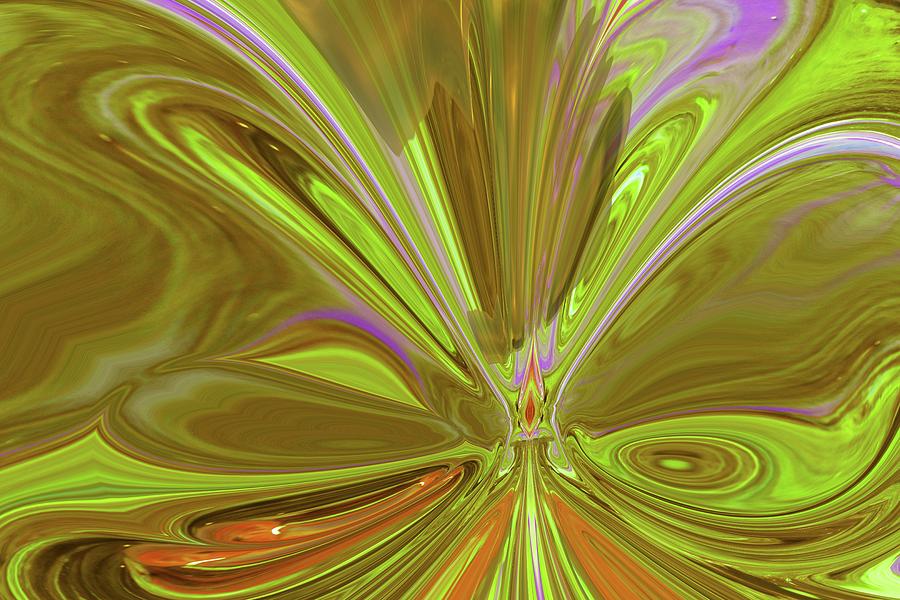Like a blossom abstract  Photograph by Jeff Swan