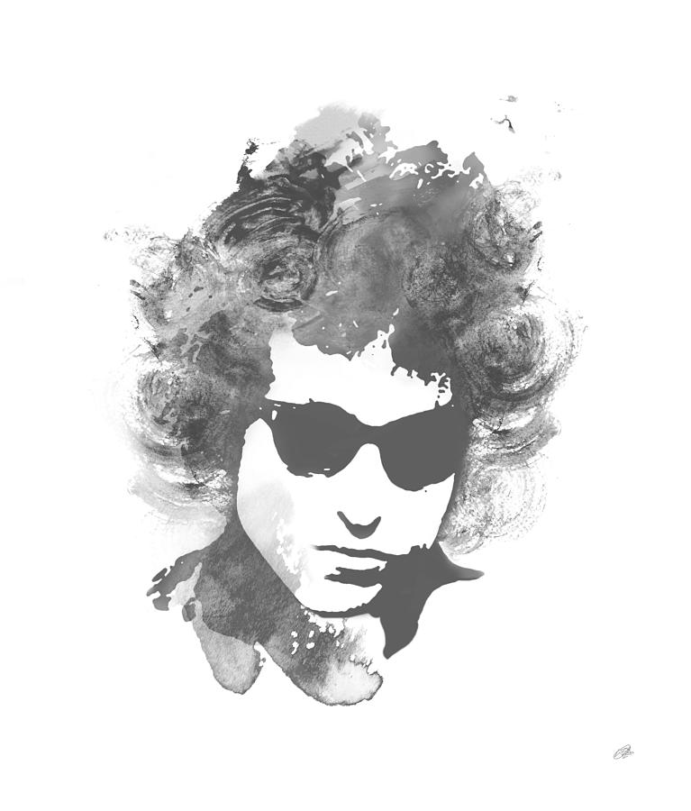 Bob Dylan Digital Art - Like a Rolling Stone by Laurence Adamson