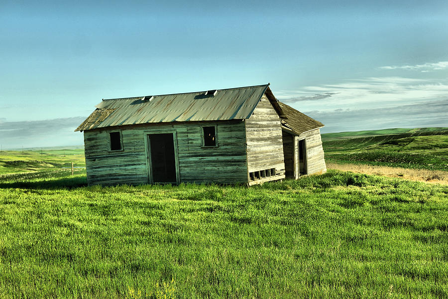 Summer Photograph - Like the book little house on the prairie by Jeff Swan